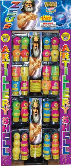zeus artillery firework